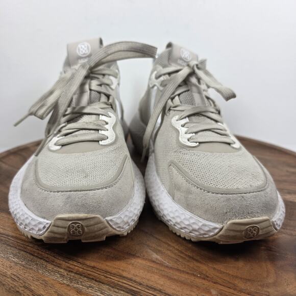 G/FORE MG4X2 Stone Mens White And Beige Size 9.5 Spikeless Golf Shoes G4MC0EF40 main image 5